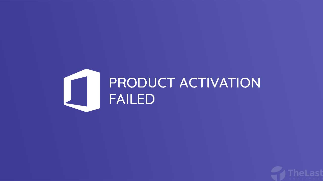 Cara Mengatasi Product Activation Failed