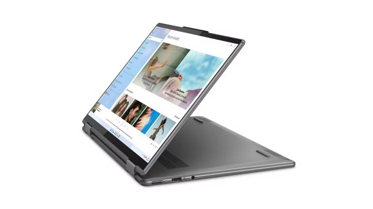 Lenovo Yoga 7i 14IAL7 Laptop Convertibel dengan Layar Anti Silau