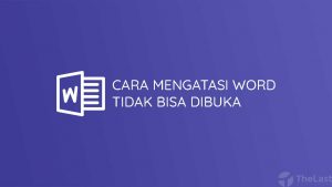 Word Tidak Bisa Dibuka