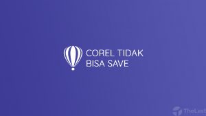 corel draw x7 tidak bisa save
