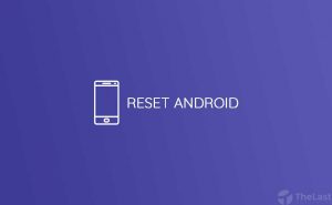 reset hp android