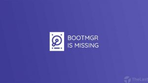 BootMGR is Missing