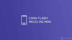 Cara Flash Meizu M2 Mini