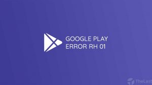 Google Play Error RH 01
