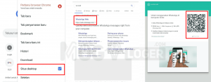 cara buka wa web di android
