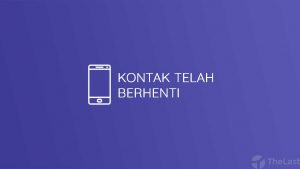 Kontak Telah Berhenti