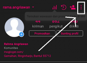 cara mengubah akun bisnis di instagram