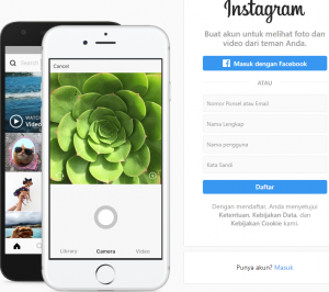 login instagram pc