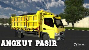 Download Mod BUSSID Truck muatan Pasir