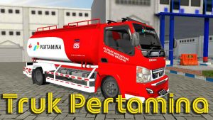 Download Mod BUSSID Truk Pertamina