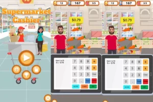 Supermarket Cashier Simulator