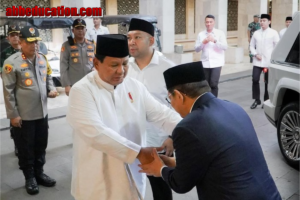 Seusai Shalat Id di Istiqlal, Pramono Sempat Bicara Empat Mata dengan Presiden Prabowo